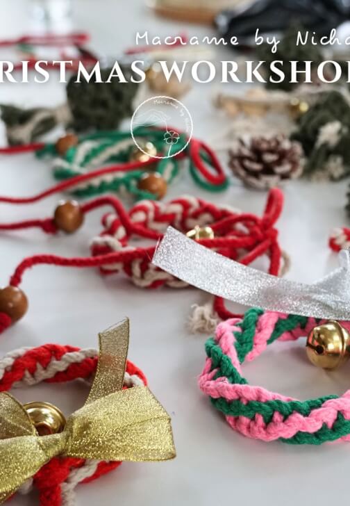 Christmas Workshop - Macrame Ornaments I Thailand