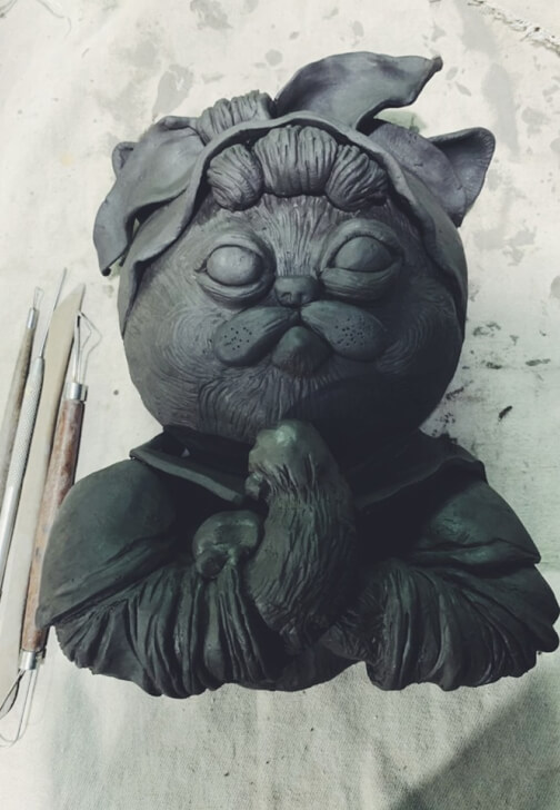 Fantasy Art Sculpture