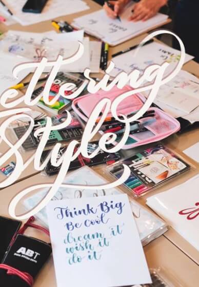 Lettering in Style with Tombow