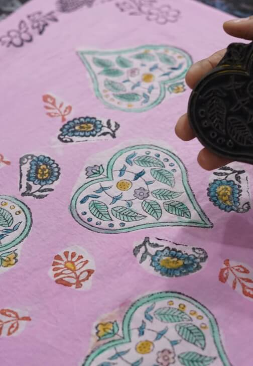 Natural Block Printing Workshop