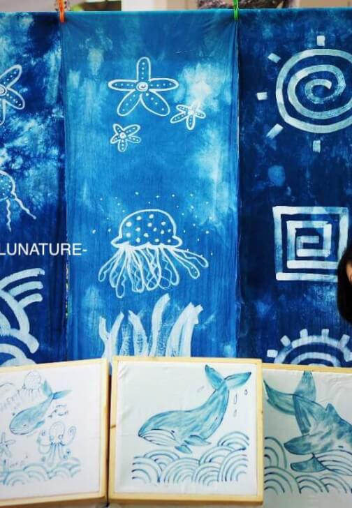 Wax Resist Dyeing Class