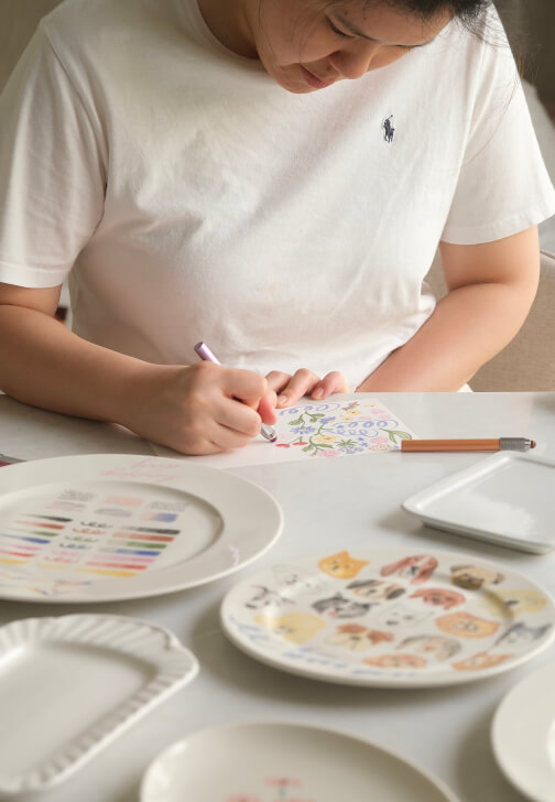 Crayon on Ceramic: Design Your Own Custom Plate