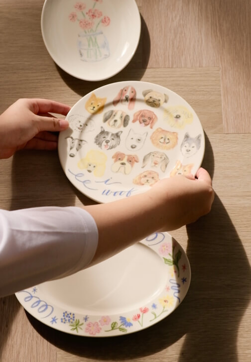 Crayon on Ceramic: Design Your Own Custom Plate