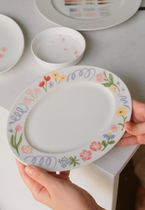 Crayon on Ceramic: Design Your Own Custom Plate