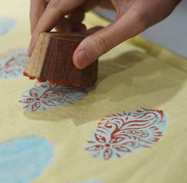 Natural Block Printing Bangkok Experiences ClassBento