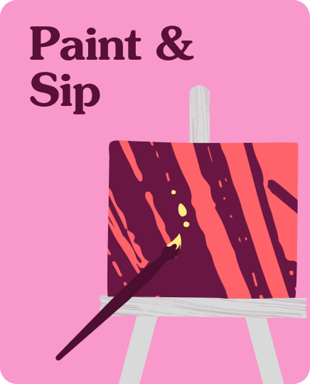 Paint and Sip Classes Online
