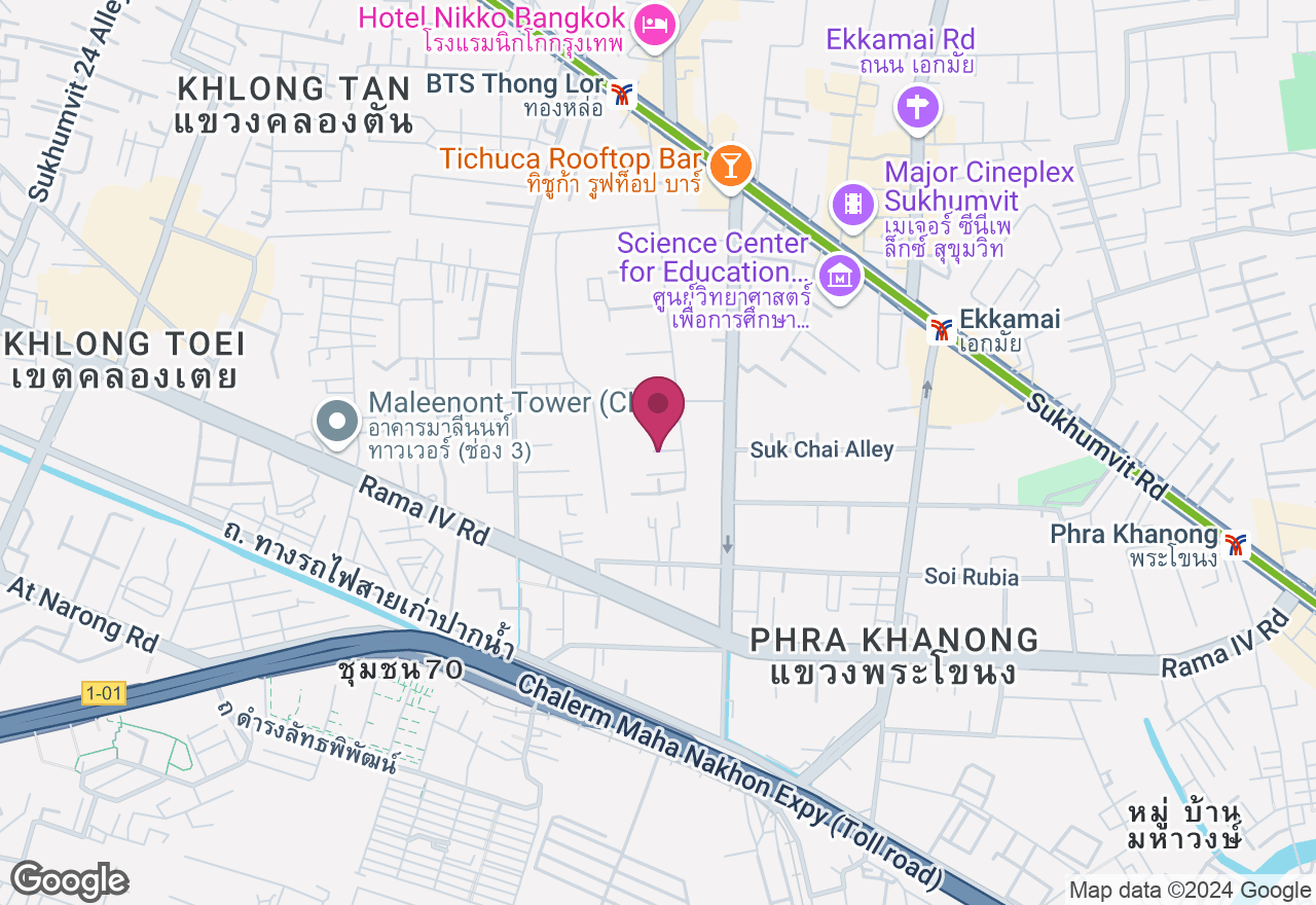 Thai Craft Chocolate Tasting Experience location