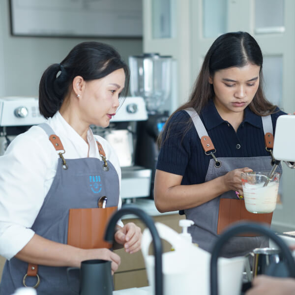 Photo from a FABB Academy of Coffee workshop