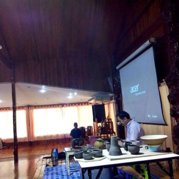 Photo from a Makoto Kageyama workshop